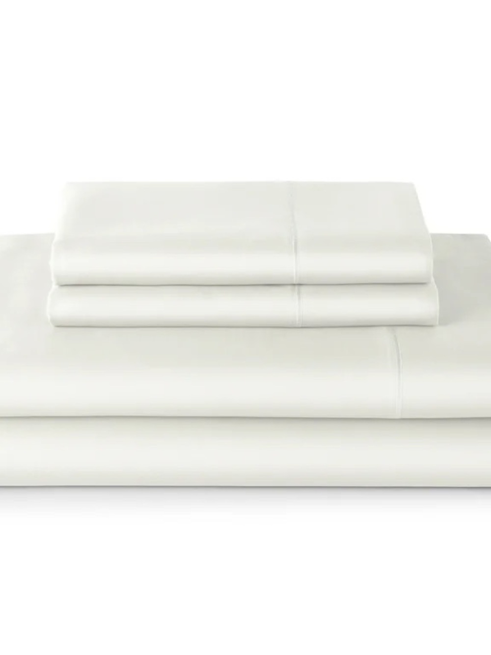 NEW Better Homes And Gardens Crisp White Queen Sheet Set - Picture 4 of 7